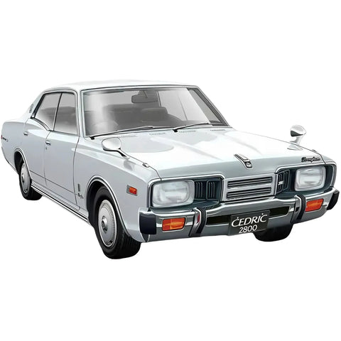 Nissan - Cedric / Gloria 4HT 2800 Brougham '78 Model Kit (1:24 Scale) - Aoshima - The Model Car Series No. 53 - Image 3
