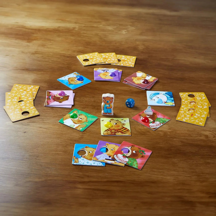 Nosy Bear - Memory Colors Board Game for Family, Adults, and Children (2-4 Players, Ages 4+) - HABA