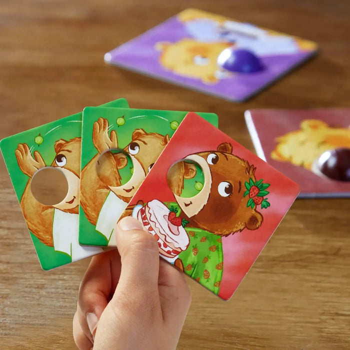 Nosy Bear - Memory Colors Board Game for Family, Adults, and Children (2-4 Players, Ages 4+) - HABA