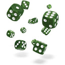 Oakie Doakie Dice - Marble Green D6 Dice (12mm)