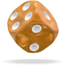 Oakie Doakie Dice - Marble Orange D6 Dice (12mm)