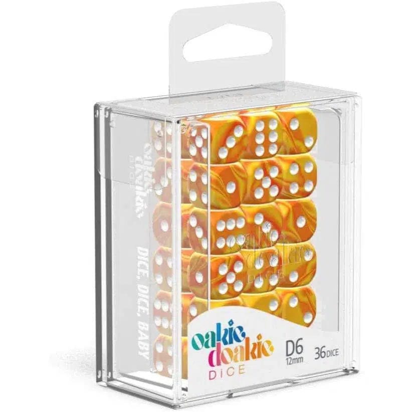 Oakie Doakie Dice - Sunstone D6 Dice (12mm)