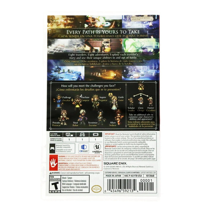 Octopath Traveler - Nintendo Switch