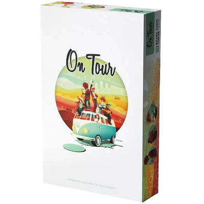 On Tour: USA & Europe - Dice-Based Travel Board Game for Family, Adults, and Children (1-8 Players, Ages 7+) - Allplay