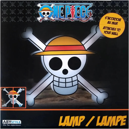 One Piece - 3D Straw Hat Jolly Roger Skull LED Lamp - ABYstyle