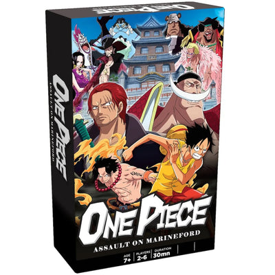 One Piece Assault on Marineford - Team-Based Pirate Anime Board Game for Family, and Adults (2-6 Players, Ages 7+) - Japanime Games