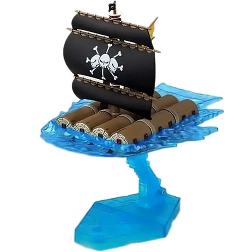 One Piece - Blackbeard [Marshall D. Teach] Raft Pirate Ship Figure Model Kit - Bandai Spirits - Grand Ship Collection Series