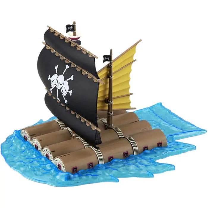 One Piece - Blackbeard [Marshall D. Teach] Raft Pirate Ship Figure Model Kit - Bandai Spirits - Grand Ship Collection Series
