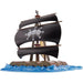 One Piece - Blackbeard [Marshall D. Teach] Raft Pirate Ship Figure Model Kit - Bandai Spirits - Grand Ship Collection Series