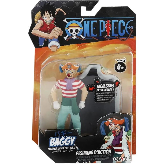 One Piece - Captain Buggy Action Figure (5.5") - ABYstyle - OBYZ Series