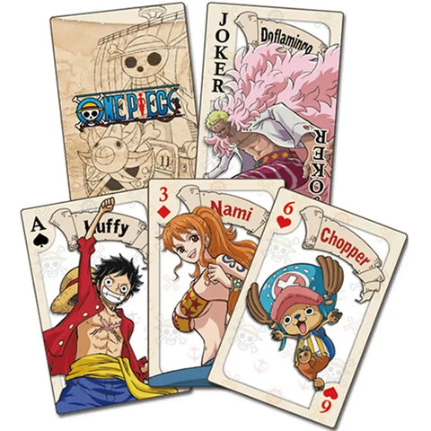 One Piece - Characters Standard Playing Cards - Great Eastern Entertainment