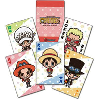One Piece - Chibi Characters Standard Playing Cards - Great Eastern Entertain...- Image 1