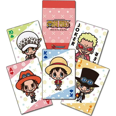 One Piece - Chibi Characters Standard Playing Cards - Great Eastern Entertainment