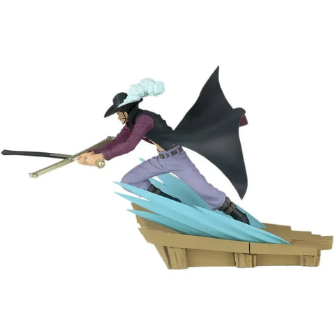 One Piece - Dracule Mihawk Attack Against Roronoa Zoro Figure (4.3
