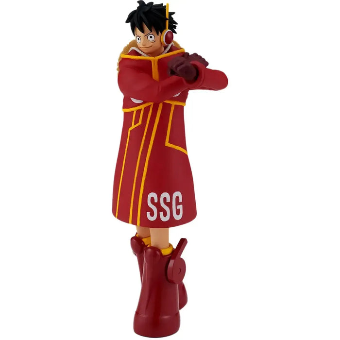 One Piece [Egghead Arc] - Red EggHead Island Outfit Monkey D. Luffy Figure (5.5") - Bandai Spirits [Banpresto] - One Piece 25th Anniversary Edition