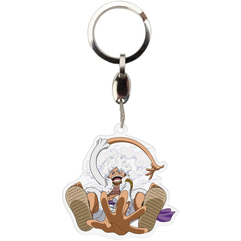 One Piece - Gear 5 Monkey D. Luffy Acrylic Keychain - ABYstyle - Red Collection - Image 2