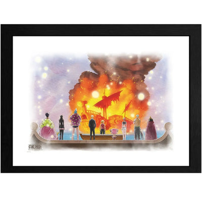 One Piece - Going Merry Crew Framed Print (12