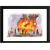 One Piece - Going Merry Crew Framed Print (12