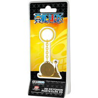 One Piece - Golden Den Den Mushi [Buster Call] 3D Keychain (Metal) - ABYstyle- Image 1