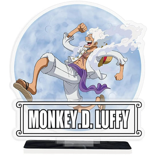 One Piece - Jumping Gear 5 Monkey D. Luffy Standee Figure (3.75" Acrylic) - ABYstyle - Acryl Series