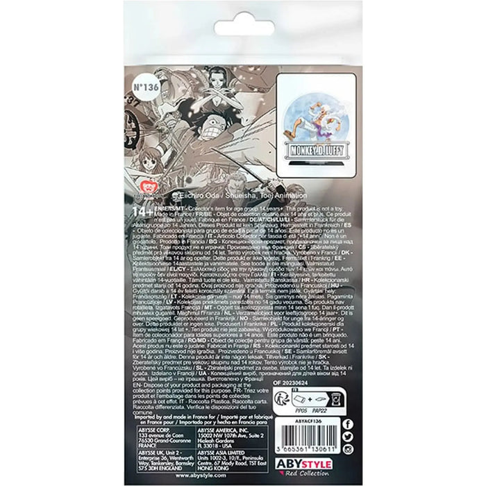 One Piece - Jumping Gear 5 Monkey D. Luffy Standee Figure (3.75" Acrylic) - ABYstyle - Acryl Series