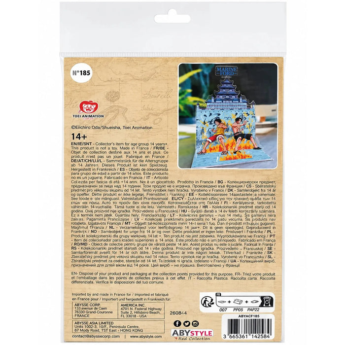 One Piece - Luffy & Ace Marineford Acrylic Figure (6.3") - ABYstyle - Acryl Series