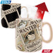 One Piece - Luffy Wanted Poster Magic Heat-Change Mug (Ceramic, 16 oz.) - ABYstyle