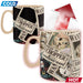 One Piece - Luffy Wanted Poster Magic Heat-Change Mug (Ceramic, 16 oz.) - ABYstyle