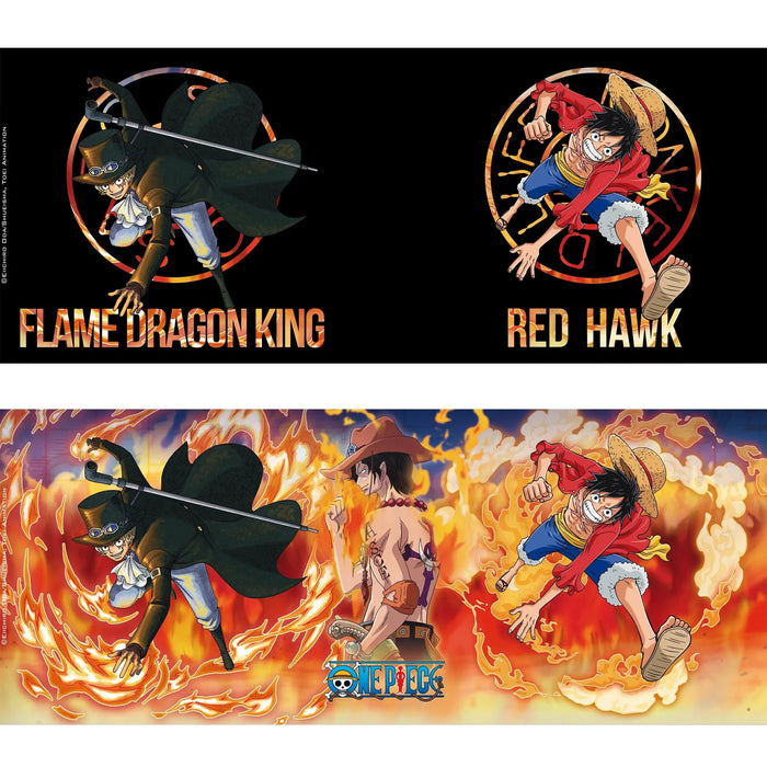 Sabo Using Red Hawk One Piece - Luffy and Sabo