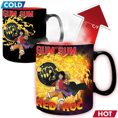 One Piece - Luffy vs. Kaido Magic Heat-Change Mug (Ceramic, 16 oz.) - ABYstyle