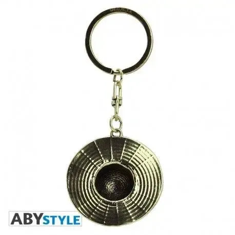 One Piece - Luffy's Hat 3D Keychain (1.9") - Abysse Corp
