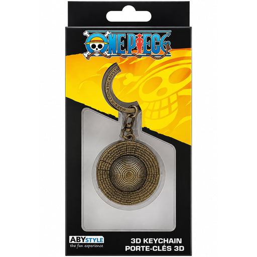 One Piece - Luffy's Hat 3D Keychain (1.9") - Abysse Corp