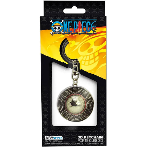 One Piece - Luffy's Straw Hat 3D Keychain (Metal) - ABYstyle