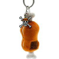 One Piece - Meat on the Bone Plush Keychain - ABYstyle- Image 4