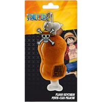 One Piece - Meat on the Bone Plush Keychain - ABYstyle- Image 1