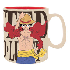One Piece - Monkey D. Luffy Mug & Coaster Gift Set (16 oz.) - ABYstyle