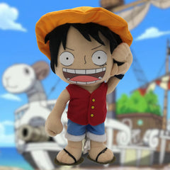 One Piece - Monkey D. Luffy Plush (9") - Great Eastern
