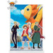 One Piece - Monkey D. Luffy, Roronoa Zoro & Sanji Standee Figure (4.5" Acrylic) - ABYstyle - Acryl Series