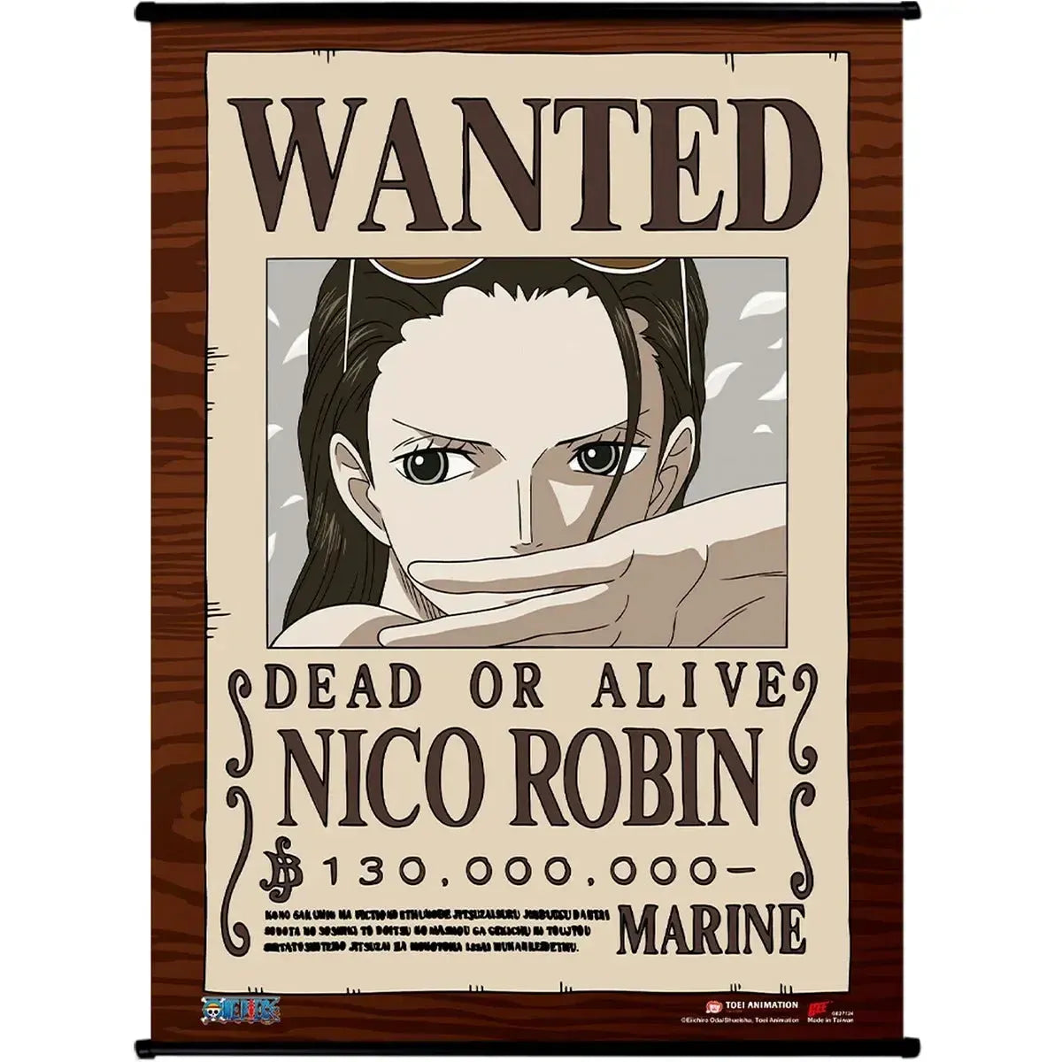 One Piece - Nico Robin Wanted Wall Scroll Poster (33