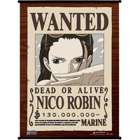 One Piece - Nico Robin Wanted Poster Wall Scroll Poster (33"x44") - Great Eas...- Image 1