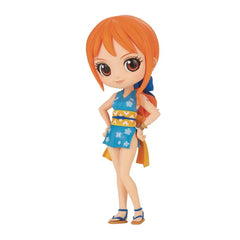 One Piece - Onami Wano Arc Kimono Outfit Nami Figure - Banpresto - Q Posket Series (A)