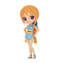 One Piece - Onami Wano Arc Kimono Outfit Nami Figure - Banpresto - Q Posket Series (B)