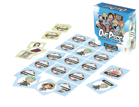 One Piece - Remember Challenge Memory Card Game for Family, and Friends (2-8 Players, Ages 6+) - Topi Games - Image 2