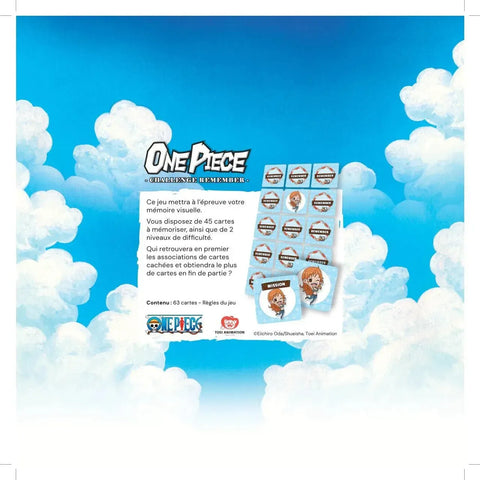 One Piece - Remember Challenge Memory Card Game for Family, and Friends (2-8 Players, Ages 6+) - Topi Games - Image 4