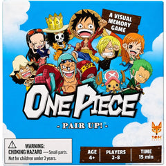 One Piece - Remember Challenge Memory Card Game for Family, and Friends (2-8 Players, Ages 6+) - Topi Games