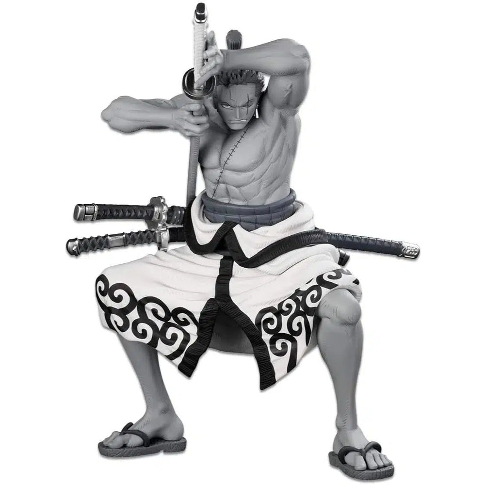 One Piece - Roronoa Zoro Figure (The Tones Version) - Banpresto - World Figure Colosseum 3 Super Master Stars Piece