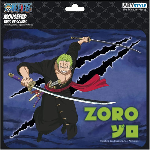 One Piece - Roronoa Zoro Mouse Pad (9.25