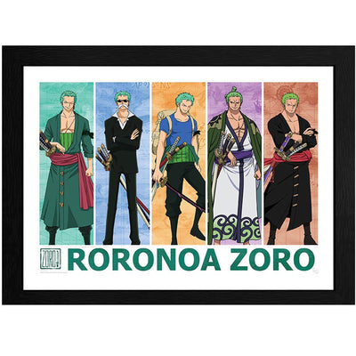 One Piece - Roronoa Zoro Pirate Hunter Framed Print (12