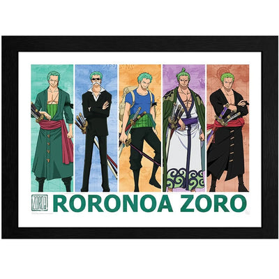 One Piece - Roronoa Zoro Pirate Hunter Framed Print (12
