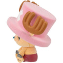 One Piece - Sitting Tony Tony Chopper Figure (Version B, Flocked, 3") - Banpresto - Fluffy Puffy Series